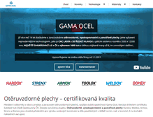 Tablet Screenshot of gamaocel.cz